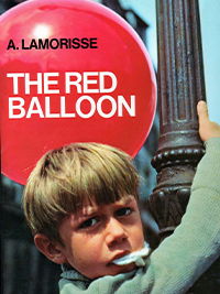 Un ballon rouge poster