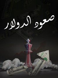 The rise of the dollar poster