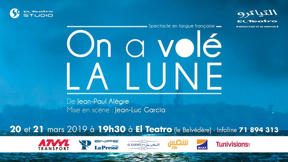 We stole the moon poster